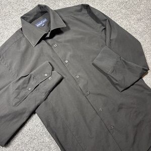 Romano Conti‎ Men Black Button Up Square Button Rockabilly Western Wear